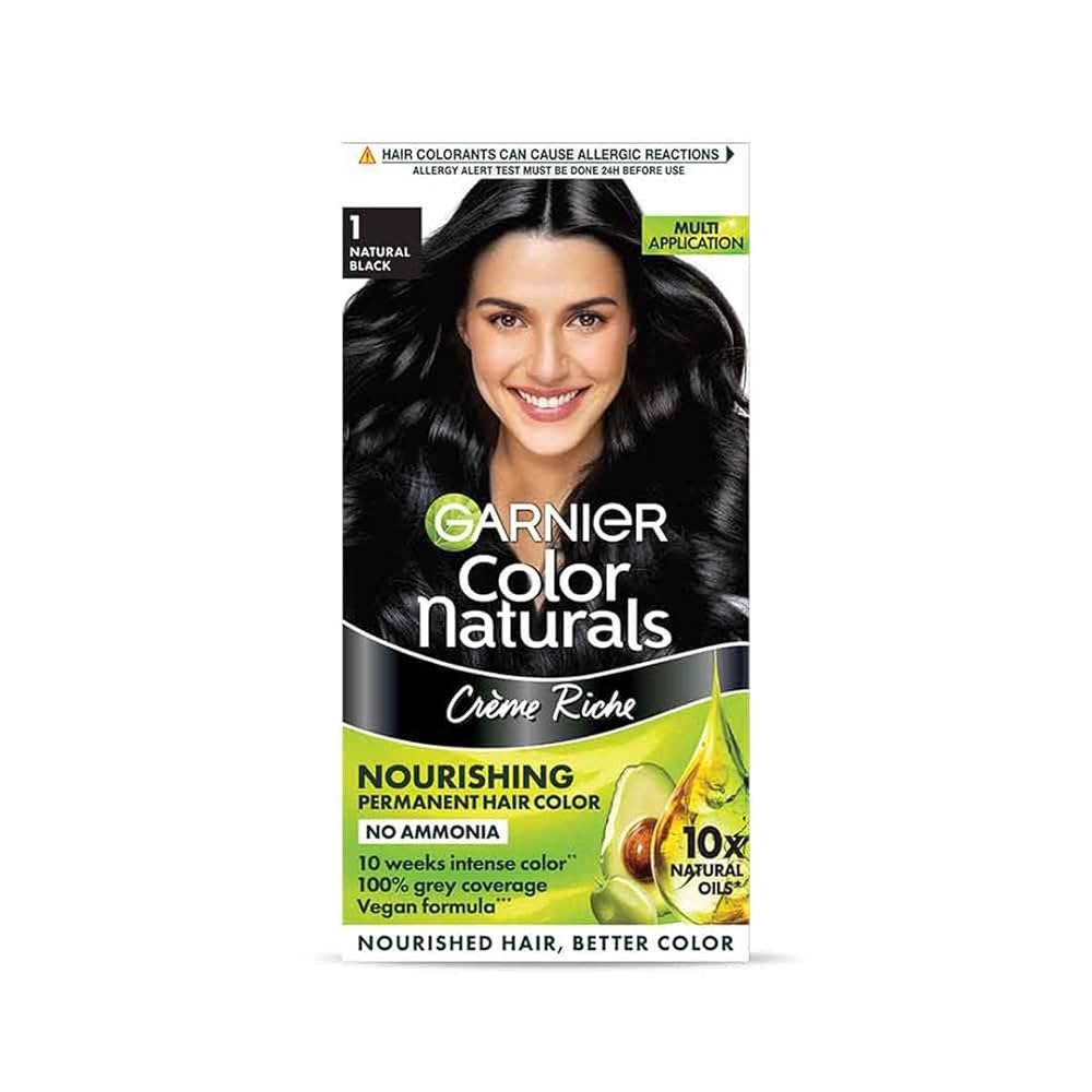Garnier Natural Black Hair Colour