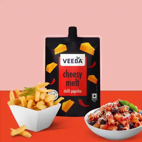 Veeba Chessy Melt Chilli Paprika 200 g