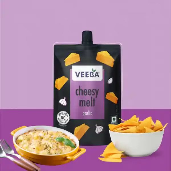 Veeba Cheesy Melt Garlic 200 g
