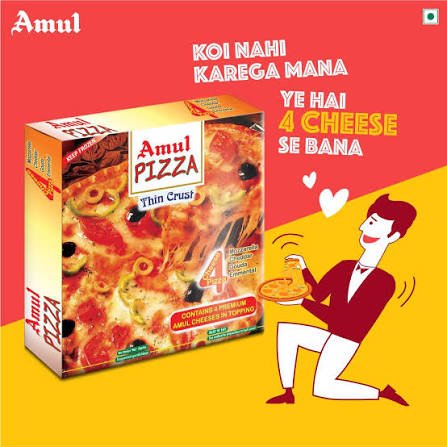 Amul Thin Crust Premium Pizza 260 g