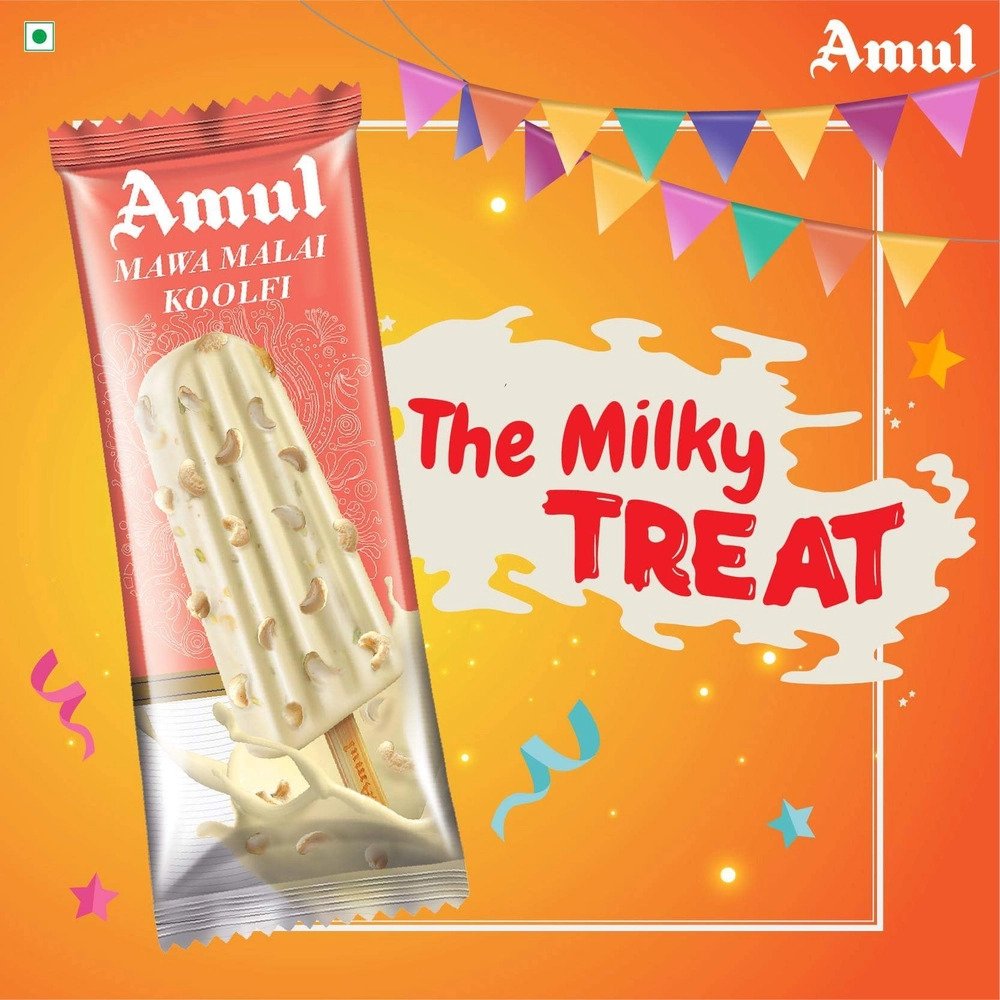 Amul Mawa Malai Kulfi