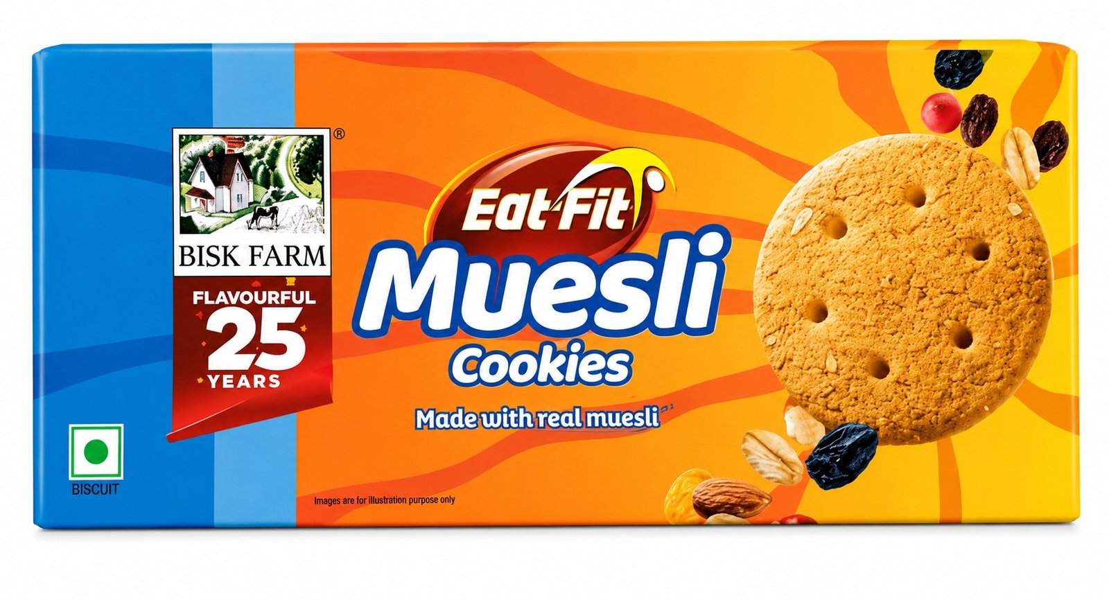 Bisk Farm Eat Fit Museli Cookies