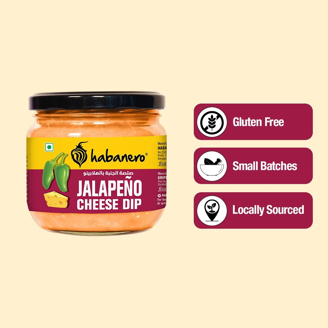 Habanero Jalapeno Cheese Dip 300 g