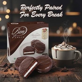 Bon Choco Premium Pie-Marshmallow Chocolate