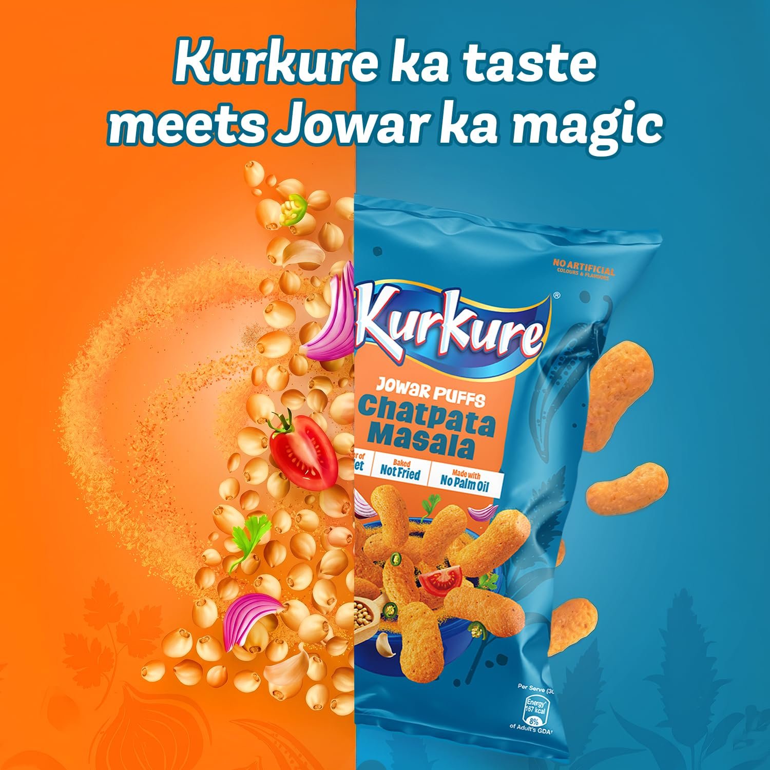 Kurkure Chatpata Masala Jowar Puffs