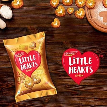 Britannia Little Hearts 70 g