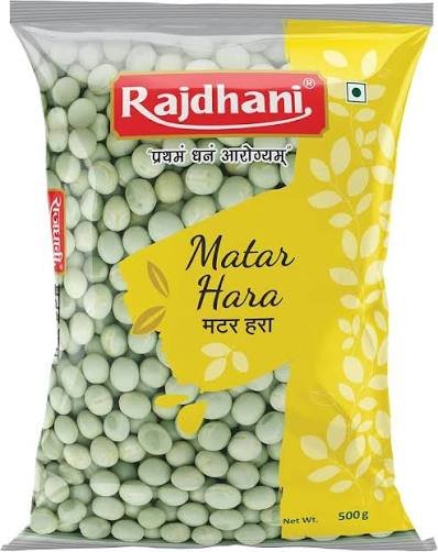 Rajdhani Green Matar 500 g