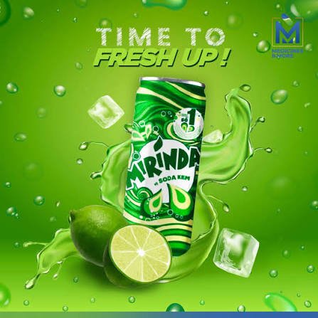 Mirinda Cream Soda Less Sugar 320 ml