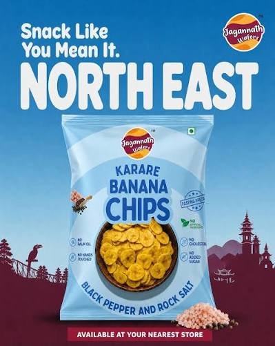 Karare Banana Chips Pepper & Rock Salt 85 g