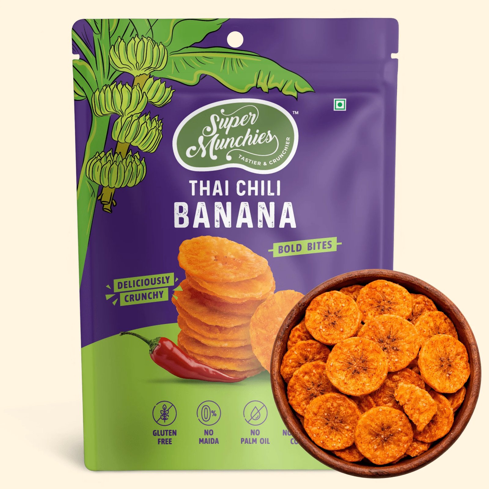 Super Munchies Thai Chilli Banana Chips